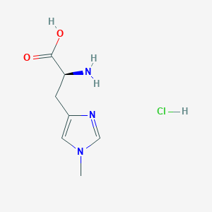 molecular formula C7H12ClN3O2 B1499970 1-Methyl-L-histidine hydrochloride 