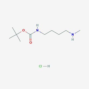 molecular formula C10H23ClN2O2 B1500073 tert-Butyl (4-(methylamino)butyl)carbamate hydrochloride CAS No. 1188263-77-5