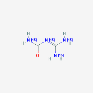 molecular formula C2H6N4O B1500095 Guanylurea-15N4 