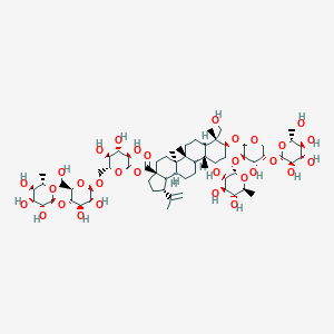 molecular formula C65H106O31 B150012 Pulsatilloside E CAS No. 366814-43-9