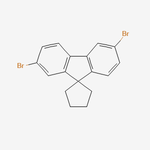 2',6'-Dibromospiro[cyclopentane-1,9'-fluorene]