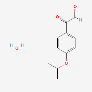 2-(4-Isopropoxyphenyl)-2-oxoacetaldehyde hydrate