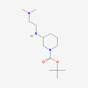 tert-Butyl 3-((2-(dimethylamino)ethyl)amino)piperidine-1-carboxylate