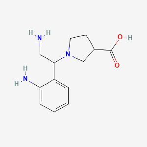 1-[2-Amino-1-(2-amino-phenyl)-ethyl]-pyrrolidine-3-carboxylic acid