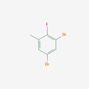 molecular formula C7H5Br2F B1500219 3,5-Dibromo-2-fluorotoluene 