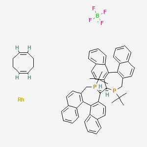 molecular formula C60H60BF4P2Rh- B1500224 C60H60BF4P2Rh CAS No. 1046806-02-3