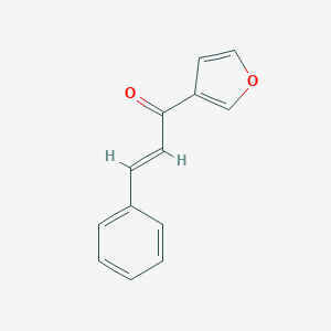 molecular formula C13H10O2 B150023 (E)-1-(3-Furanyl)-3-phenyl-2-propen-1-one CAS No. 160560-19-0