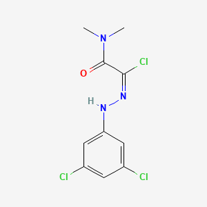 2-Chloro-2-[2-(3,5-dichlorophenyl)hydrazono]-N,N-dimethylacetamide