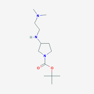 tert-Butyl 3-((2-(dimethylamino)ethyl)amino)pyrrolidine-1-carboxylate
