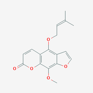 molecular formula C17H16O5 B150024 Cnidilin CAS No. 14348-22-2