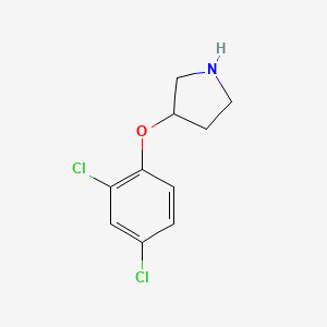 3-(2,4-Dichlorophenoxy)pyrrolidine