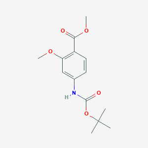Methyl 4-((tert-butoxycarbonyl)amino)-2-methoxybenzoate