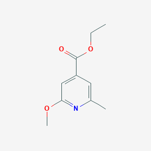 Ethyl 2-methoxy-6-methylisonicotinate