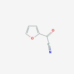 molecular formula C6H3NO2 B150028 Furan-2-carbonyl cyanide CAS No. 6047-91-2