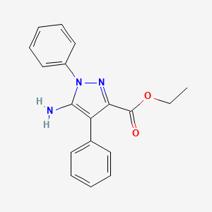 Ethyl 5-amino-1,4-diphenyl-1H-pyrazole-3-carboxylate