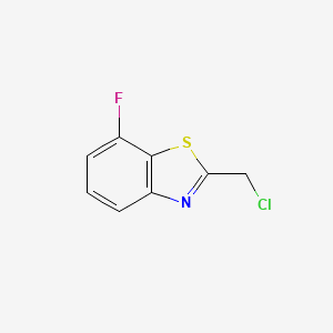 2-Chloromethyl-7-fluorobenzo[d]thiazole