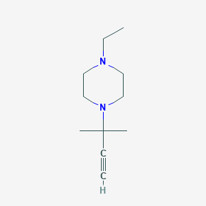 1-Ethyl-4-(2-methylbut-3-yn-2-yl)piperazine
