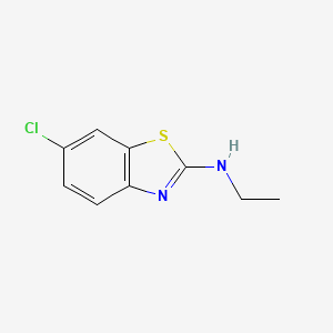 molecular formula C9H9ClN2S B1500288 6-chloro-N-ethylbenzo[d]thiazol-2-amine 