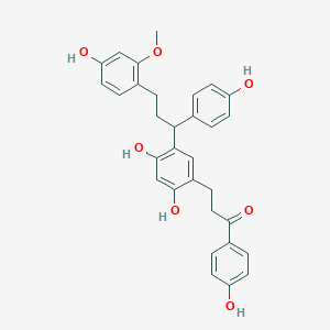 molecular formula C31H30O7 B150029 Cochinchinenin CAS No. 400603-95-4