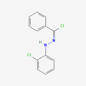 molecular formula C13H10Cl2N2 B1500310 N-(2-Chlorophenyl)benzenecarbohydrazonoyl chloride 