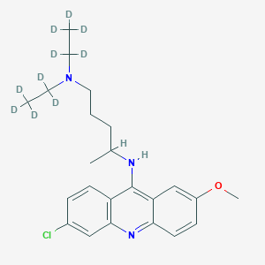 molecular formula C23H30ClN3O B1500313 rac Quinacrine-d10 CAS No. 1189976-99-5