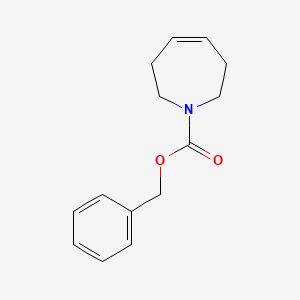 molecular formula C14H17NO2 B1500318 benzyl 2,3,6,7-tetrahydro-1H-azepine-1-carboxylate CAS No. 501121-88-6