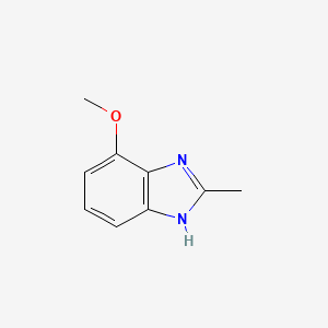 molecular formula C9H10N2O B1500327 7-Methoxy-2-methyl-1H-benzo[d]imidazole CAS No. 27077-75-4