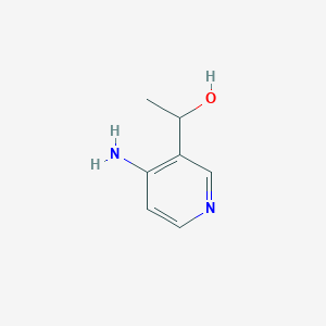 molecular formula C7H10N2O B1500348 1-(4-Aminopyridin-3-yl)ethanol 