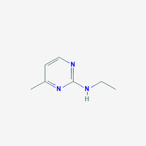 molecular formula C7H11N3 B1500351 Ethyl-(4-methyl-pyrimidin-2-yl)-amine CAS No. 651718-69-3