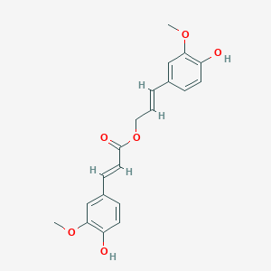 molecular formula C20H20O6 B150036 Coniferyl ferulate CAS No. 63644-62-2
