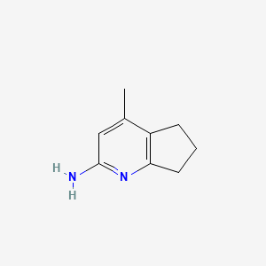 4-Methyl-6,7-dihydro-5H-cyclopenta[b]pyridin-2-amine