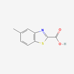molecular formula C9H7NO2S B1500365 5-Methyl-1,3-benzothiazole-2-carboxylic acid CAS No. 3507-52-6