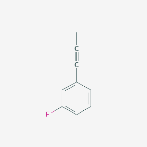 molecular formula C9H7F B1500378 1-Fluoro-3-(prop-1-yn-1-yl)benzene CAS No. 52112-24-0