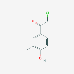 molecular formula C9H9ClO2 B1500390 2-Chloro-1-(4-hydroxy-3-methylphenyl)ethanone CAS No. 40943-24-6