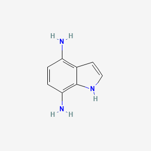 molecular formula C8H9N3 B1500406 1H-Indole-4,7-diamine CAS No. 184485-83-4