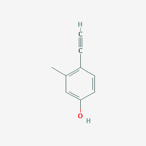 molecular formula C9H8O B1500424 4-Ethynyl-3-methylphenol CAS No. 408319-96-0
