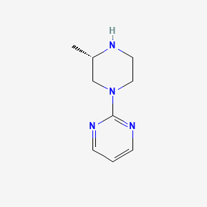 molecular formula C9H14N4 B1500459 (S)-2-(3-methylpiperazin-1-yl)pyrimidine 