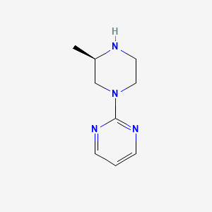 molecular formula C9H14N4 B1500460 (R)-2-(3-methylpiperazin-1-yl)pyrimidine 