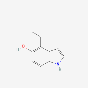 molecular formula C11H13NO B1500465 4-propyl-1H-indol-5-ol 