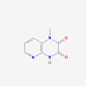 molecular formula C8H7N3O2 B1500467 1-Methylpyrido[2,3-b]pyrazine-2,3(1H,4H)-dione CAS No. 67074-71-9