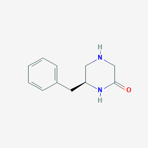 molecular formula C11H14N2O B1500469 (S)-6-benzylpiperazin-2-one 
