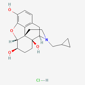 molecular formula C20H26ClNO4 B1500473 6beta-Naltrexol hydrochloride CAS No. 55488-86-3