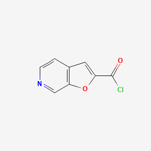 molecular formula C8H4ClNO2 B1500520 Furo[2,3-C]pyridine-2-carbonyl chloride CAS No. 465531-08-2