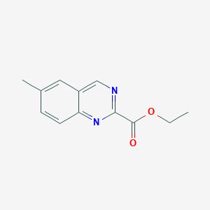 molecular formula C12H12N2O2 B1500635 Ethyl 6-methylquinazoline-2-carboxylate CAS No. 1159976-37-0