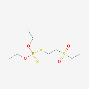 molecular formula C8H19O4PS3 B150065 Disulfoton sulfone CAS No. 2497-06-5