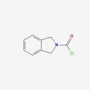 molecular formula C9H8ClNO B1500699 Isoindoline-2-carbonyl chloride CAS No. 3432-58-4