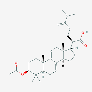 molecular formula C33H50O4 B150071 Dehydroeburicoic acid monoacetate 