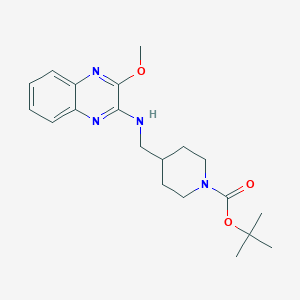 molecular formula C20H28N4O3 B1500730 tert-Butyl 4-(((3-methoxyquinoxalin-2-yl)amino)methyl)piperidine-1-carboxylate CAS No. 1065485-11-1
