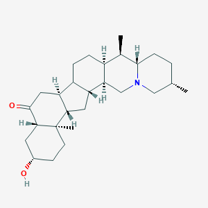 molecular formula C27H43NO2 B150076 Delavinone CAS No. 96997-98-7