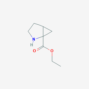 molecular formula C8H13NO2 B1500770 Ethyl 2-azabicyclo[3.1.0]hexane-1-carboxylate CAS No. 483279-87-4